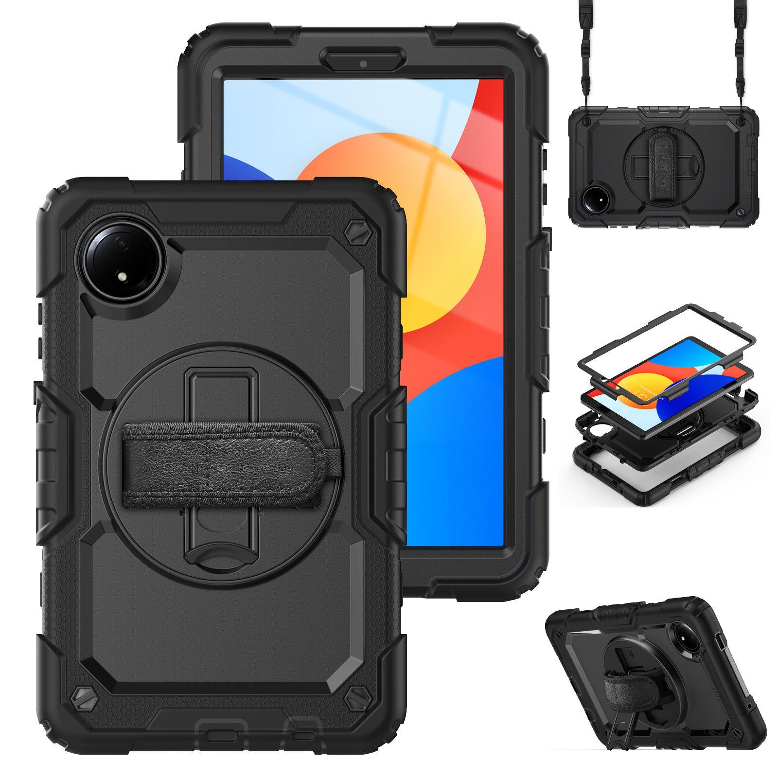 Estuche 360° de Alta Protección para Tablet – Uso Rudo