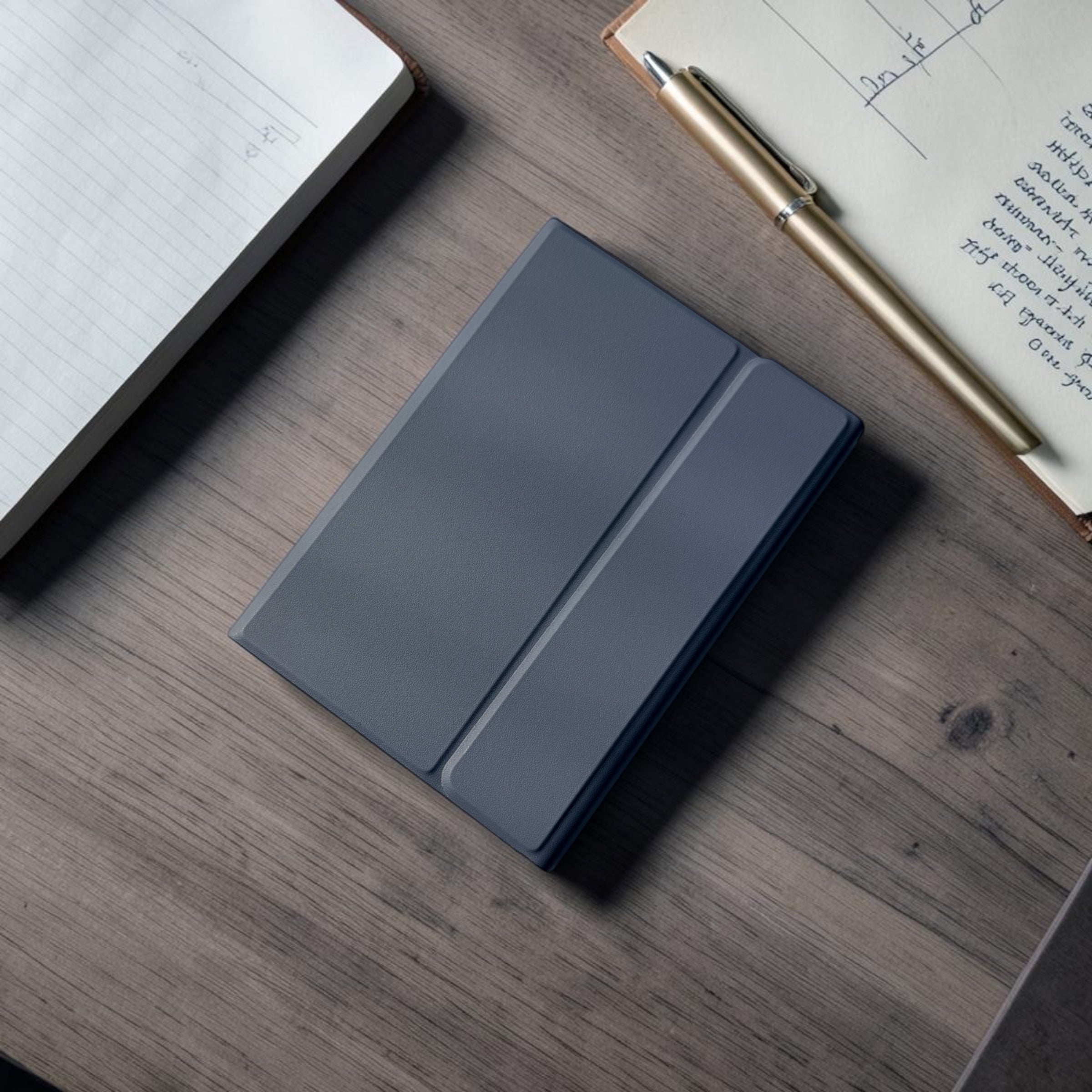 Agenda tipo Folio con Teclado Inalambrico (iOS & Android)