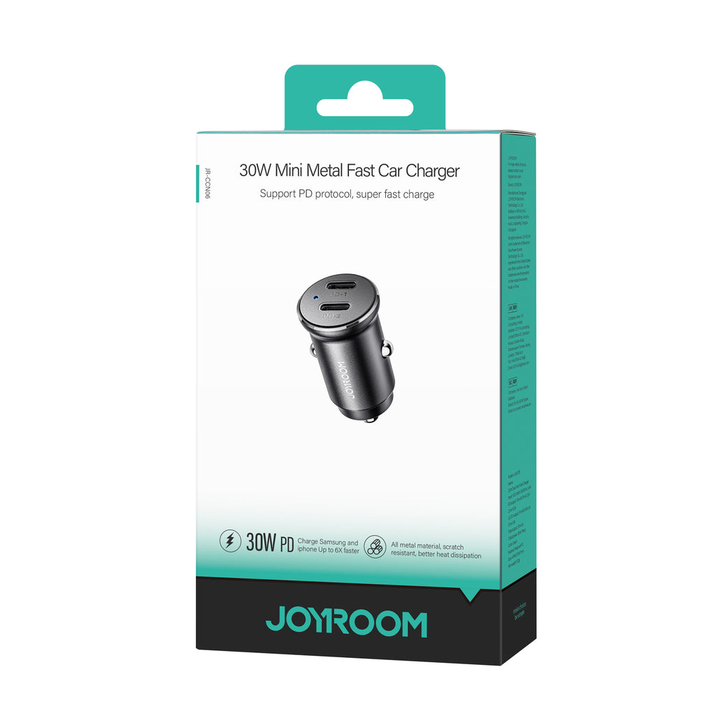 Cargador de Carro Joyroom – Carga Rápida 30W